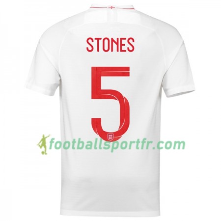 Tenue Angleterre Stones 5 Domicile Coupe du monde 2018 Maillot de Foot
